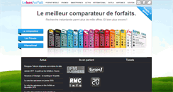 Desktop Screenshot of lebonforfait.fr